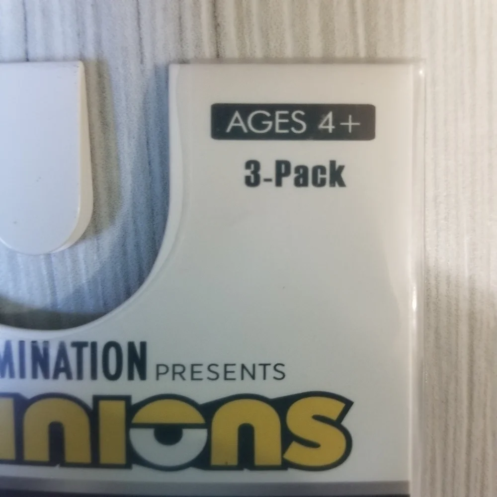 Kids Minions Face Mask (3 pack) NWT